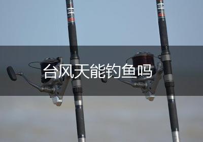 台风天能钓鱼吗