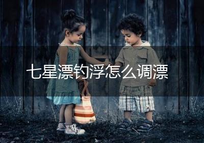 七星漂钓浮怎么调漂