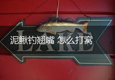 泥鳅钓翘嘴 怎么打窝