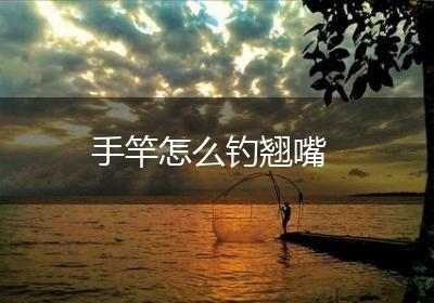 手竿怎么钓翘嘴