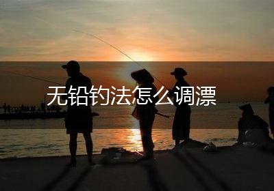 无铅钓法怎么调漂