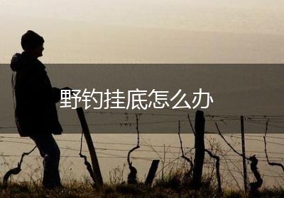 野钓挂底怎么办