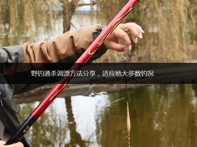 野钓通杀调漂方法分享，适应绝大多数钓况,第1张