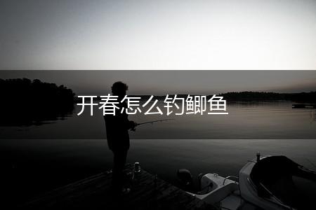开春怎么钓鲫鱼,第1张