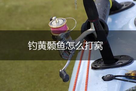 钓黄颡鱼怎么打窝,第1张