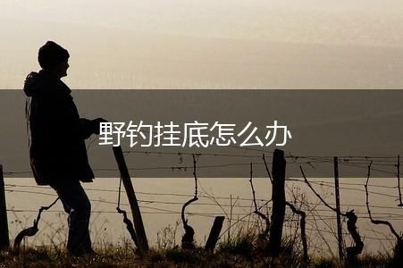 野钓挂底怎么办,第1张