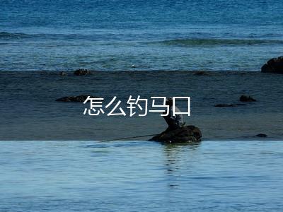 怎么钓马口,第1张